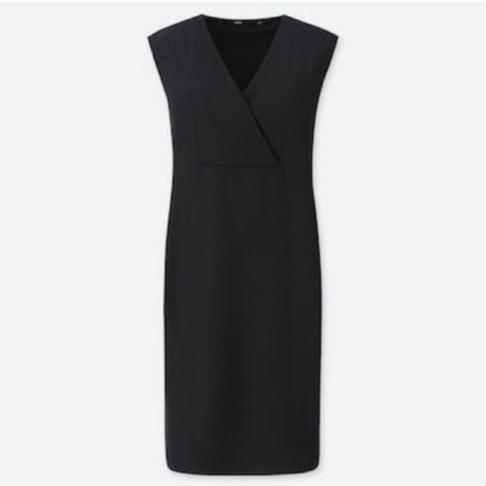 Uniqlo Drape Sleeveless Dress (L)